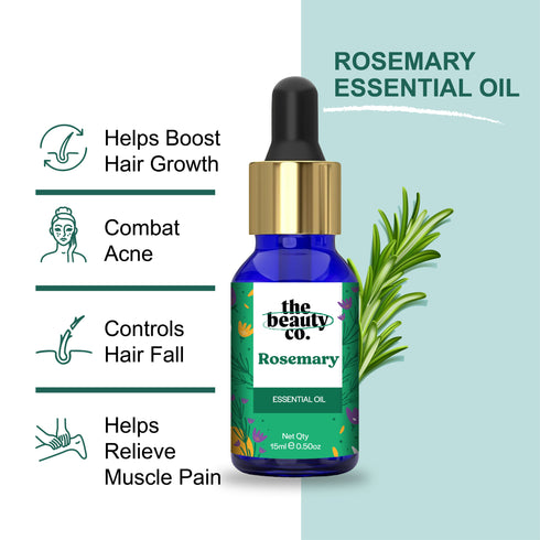 the beauty co Therapeutic Essential Oils Combo | Set of 3 and Charcoal Scrub